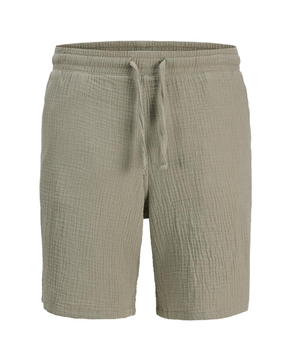 Bermudas Jogger Relaxed Fit Verde-claro-7