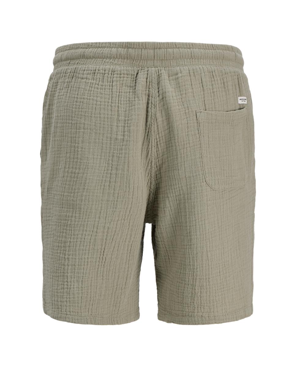Bermudas Jogger Relaxed Fit Verde-claro-8