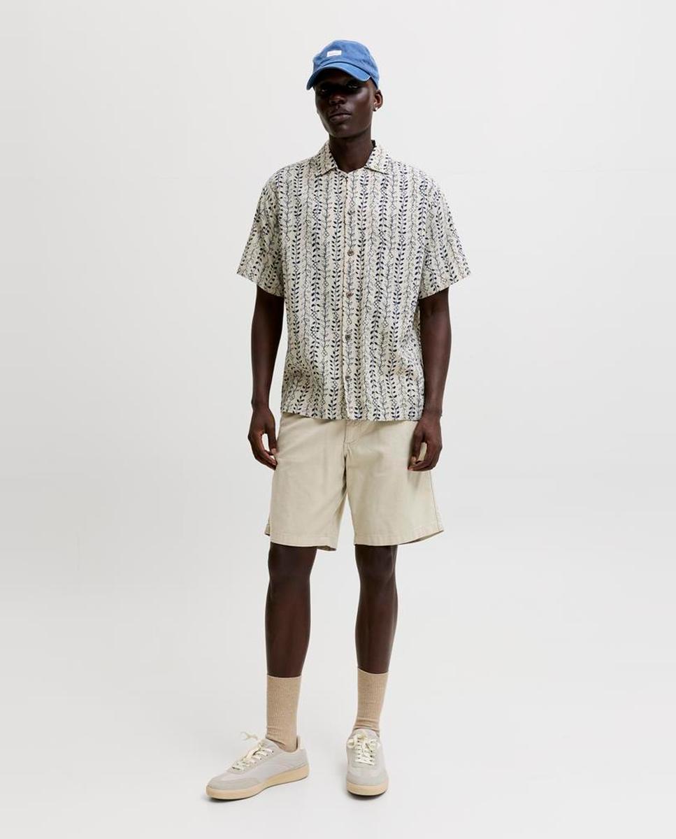 Jack & Jones - Bermuda jogger de hombre con cintura elástica.