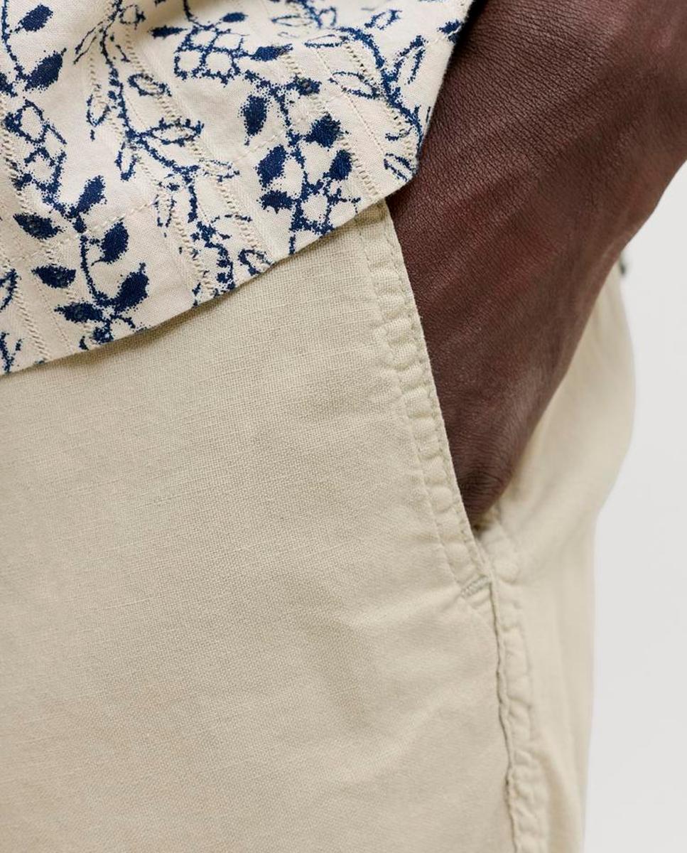 Imagen 5 de Bermuda jogger de hombre con cintura elástica - Jack & Jones - Marrón claro Marrón claro