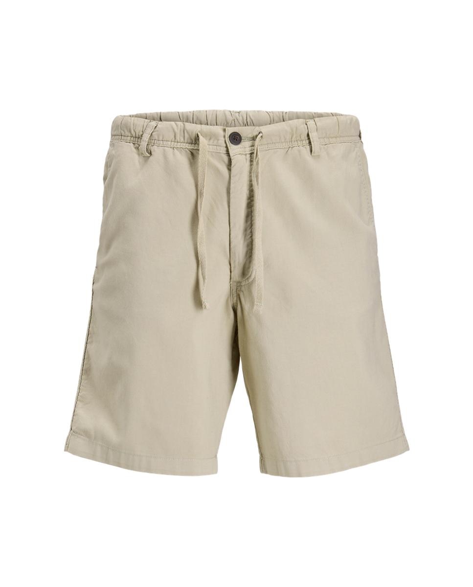 Imagen 6 de Bermuda jogger de hombre con cintura elástica - Jack & Jones - Marrón claro Marrón claro