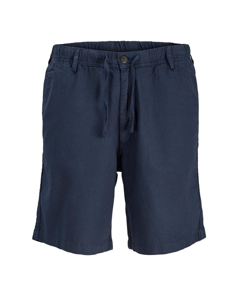 Imagen 6 de Bermuda jogger de hombre con cintura elástica - Jack & Jones - Azul marino Azul marino