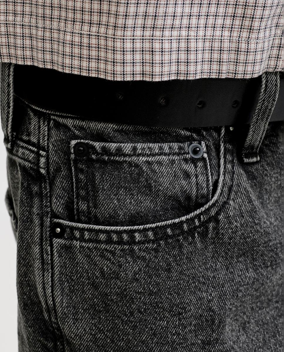 Bermudas de Ganga Baggy Fit Cinzento-5