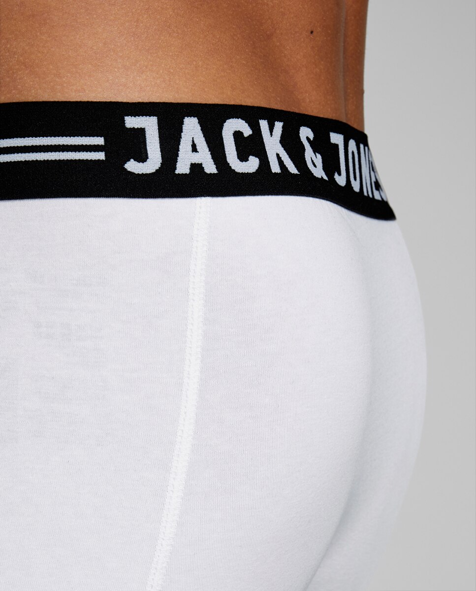 Pack de 3 bóxers de punto de hombre grises - Jack & Jones - Gris Gris-6
