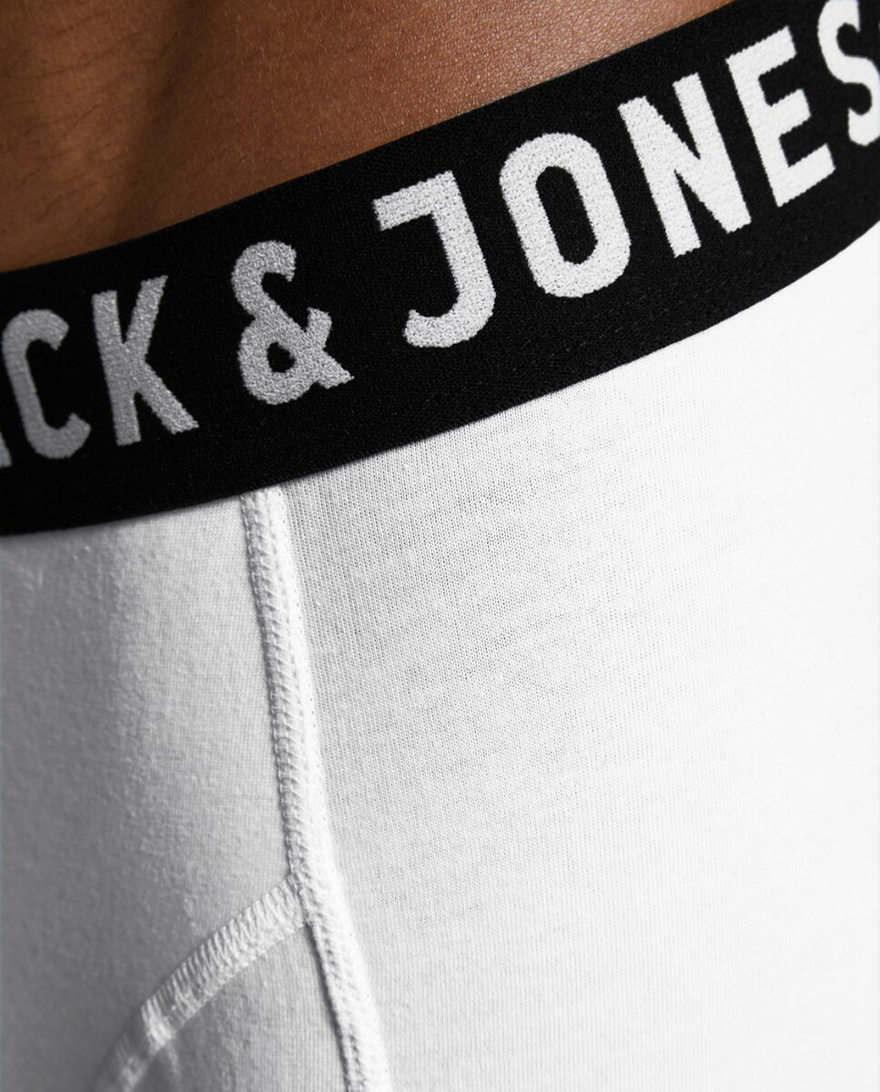 Pack de Três Boxers de Malha Branco-6