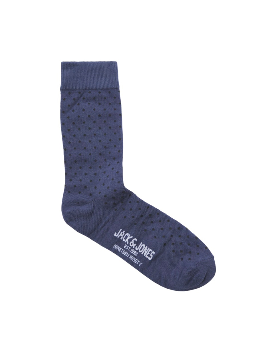 Pack de Três Pares de Meias Altas Multicolor-4