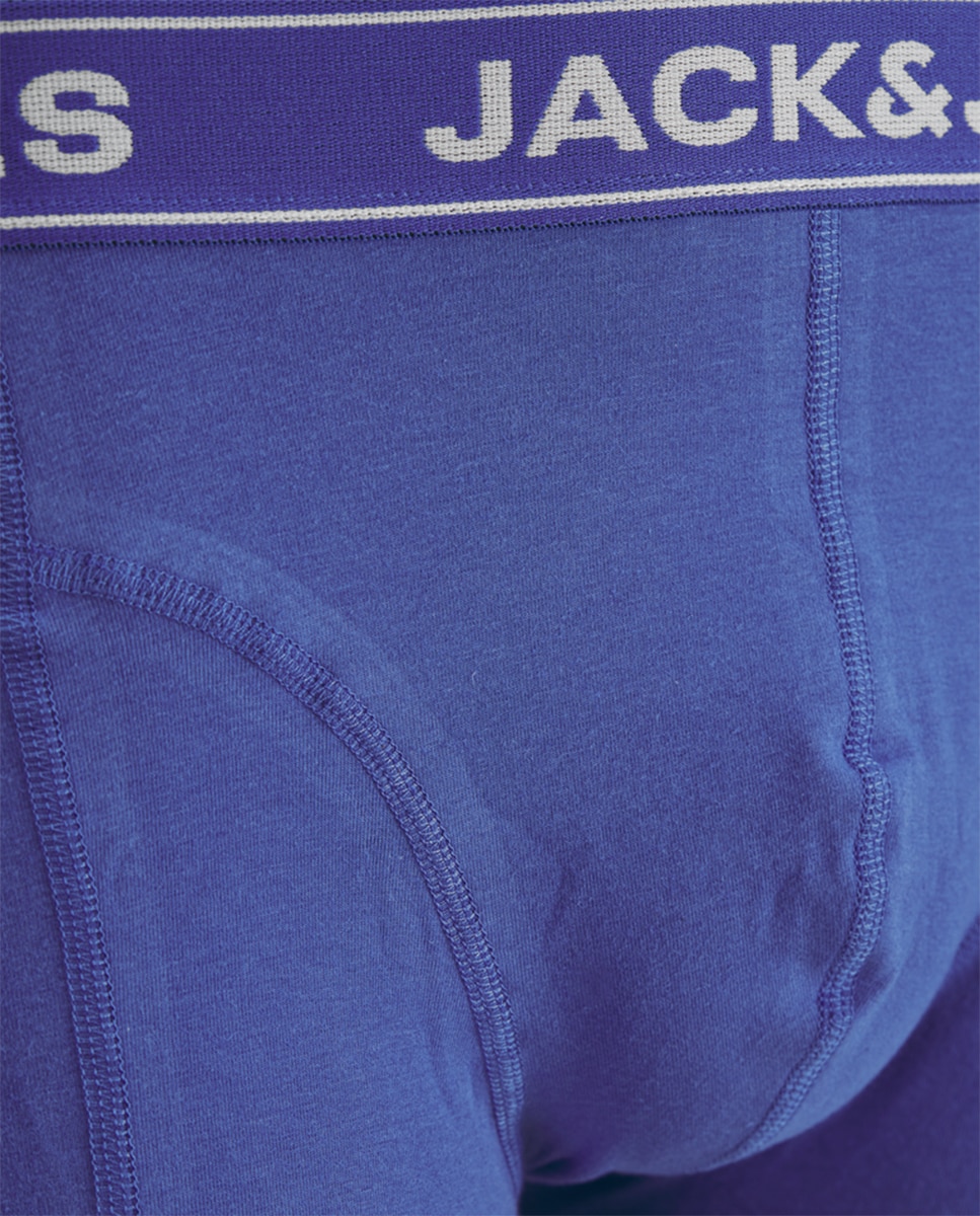 Pack de tres bóxer con logo - Jack & Jones - Negro Negro-4