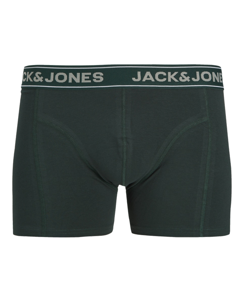 Pack de tres bóxer con logo - Jack & Jones - Negro Negro-6