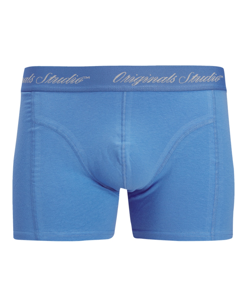 Pack de Três Boxers de Malha com Cintura Elástica e Logótipo Multicolor-3