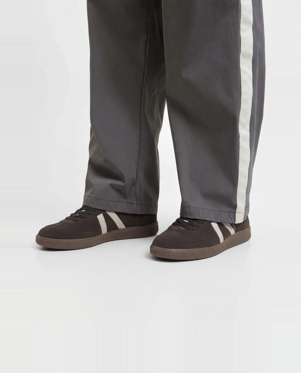 Sapatilhas Desportivas com Atacadores Castanho-8