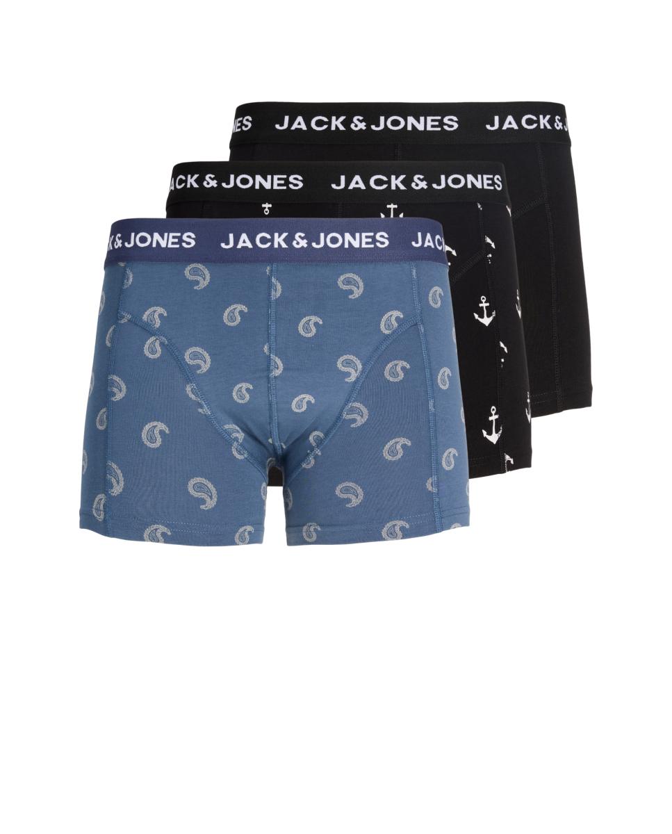 Imagem 0 de Pack de 3 Boxers de Malha com Cintura Elástica para Homem