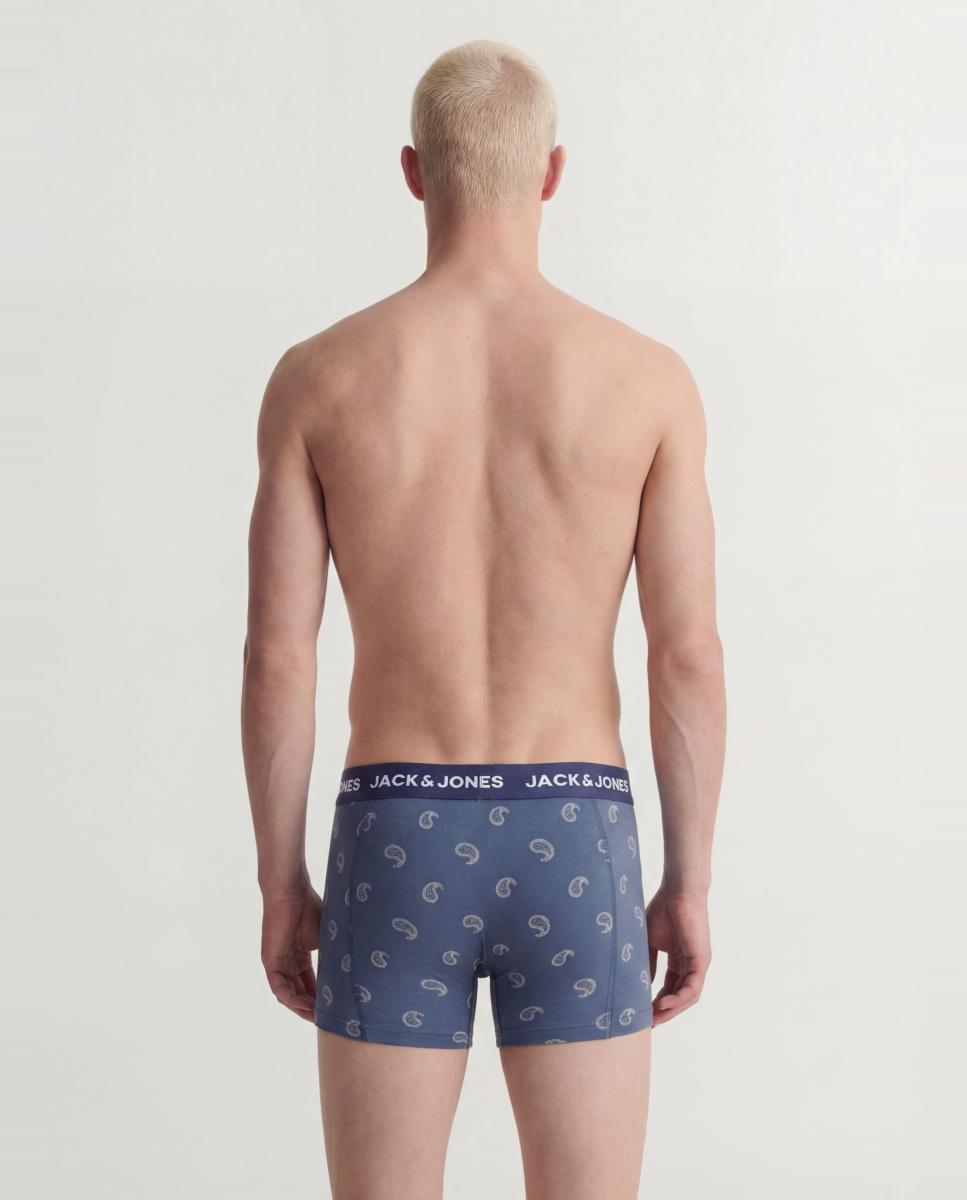 Pack de 3 Boxers de Malha com Cintura Elástica para Homem Multicolor-3