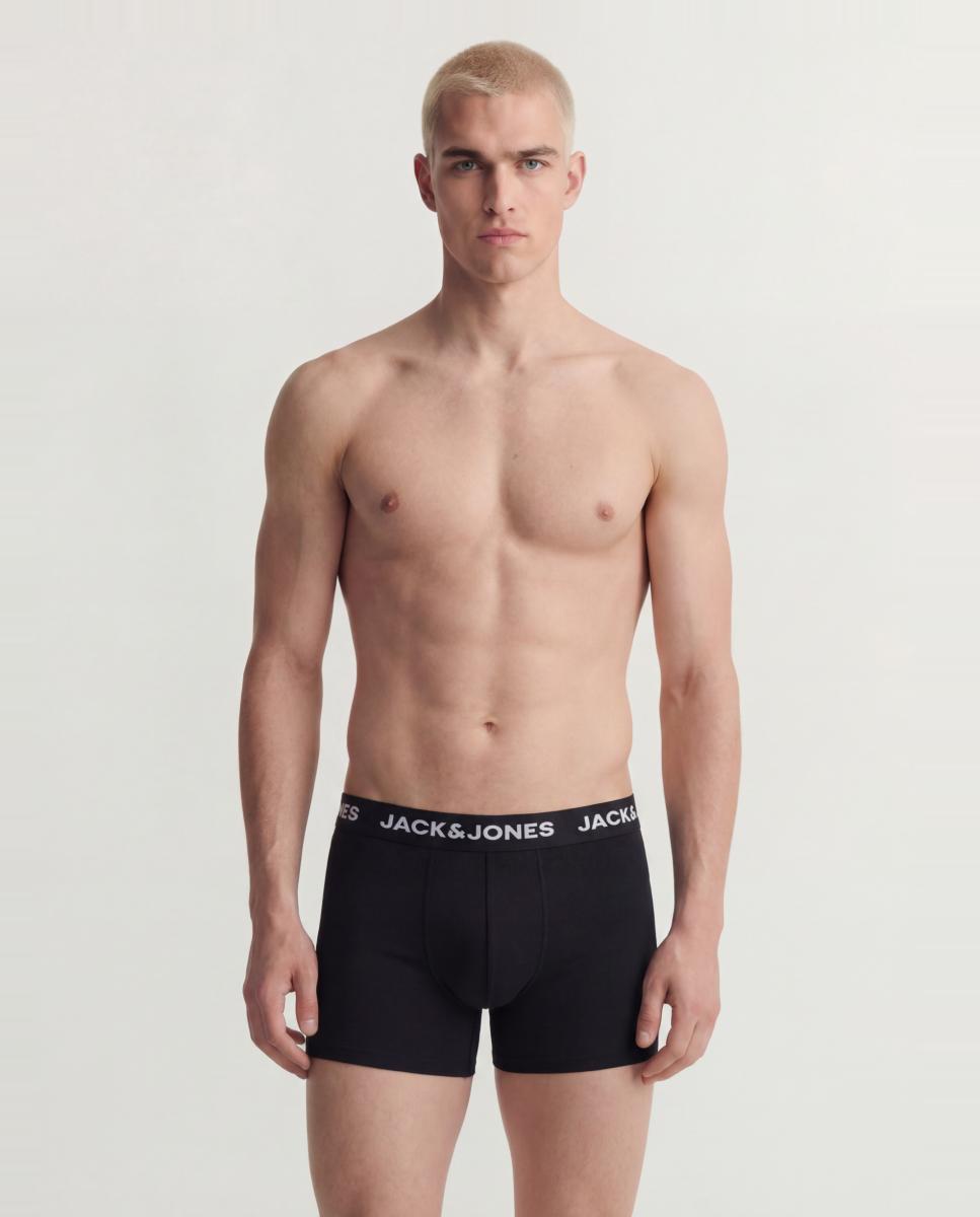 Pack de 3 Boxers de Malha com Cintura Elástica para Homem Multicolor-4