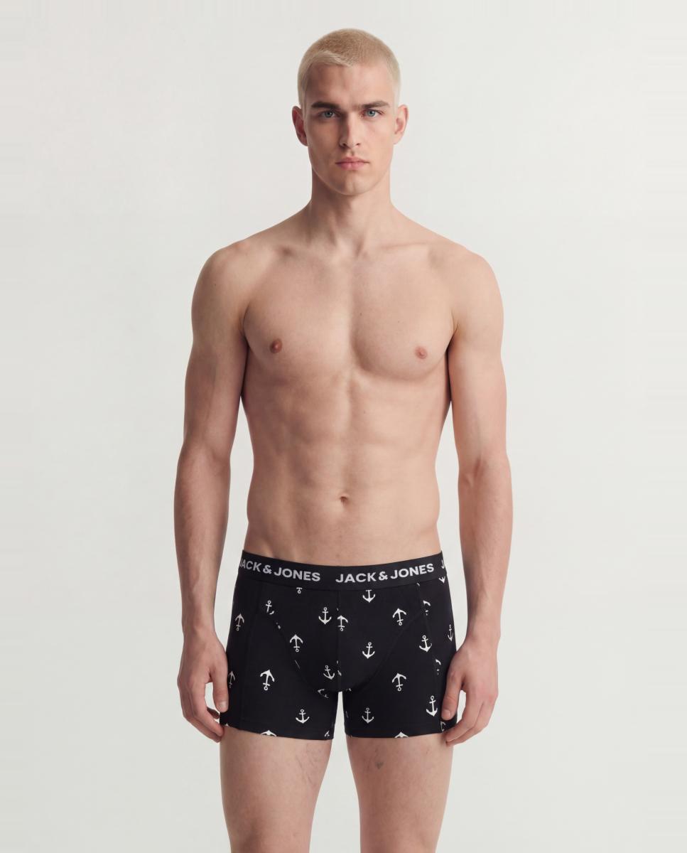 Pack de 3 Boxers de Malha com Cintura Elástica para Homem Multicolor-5