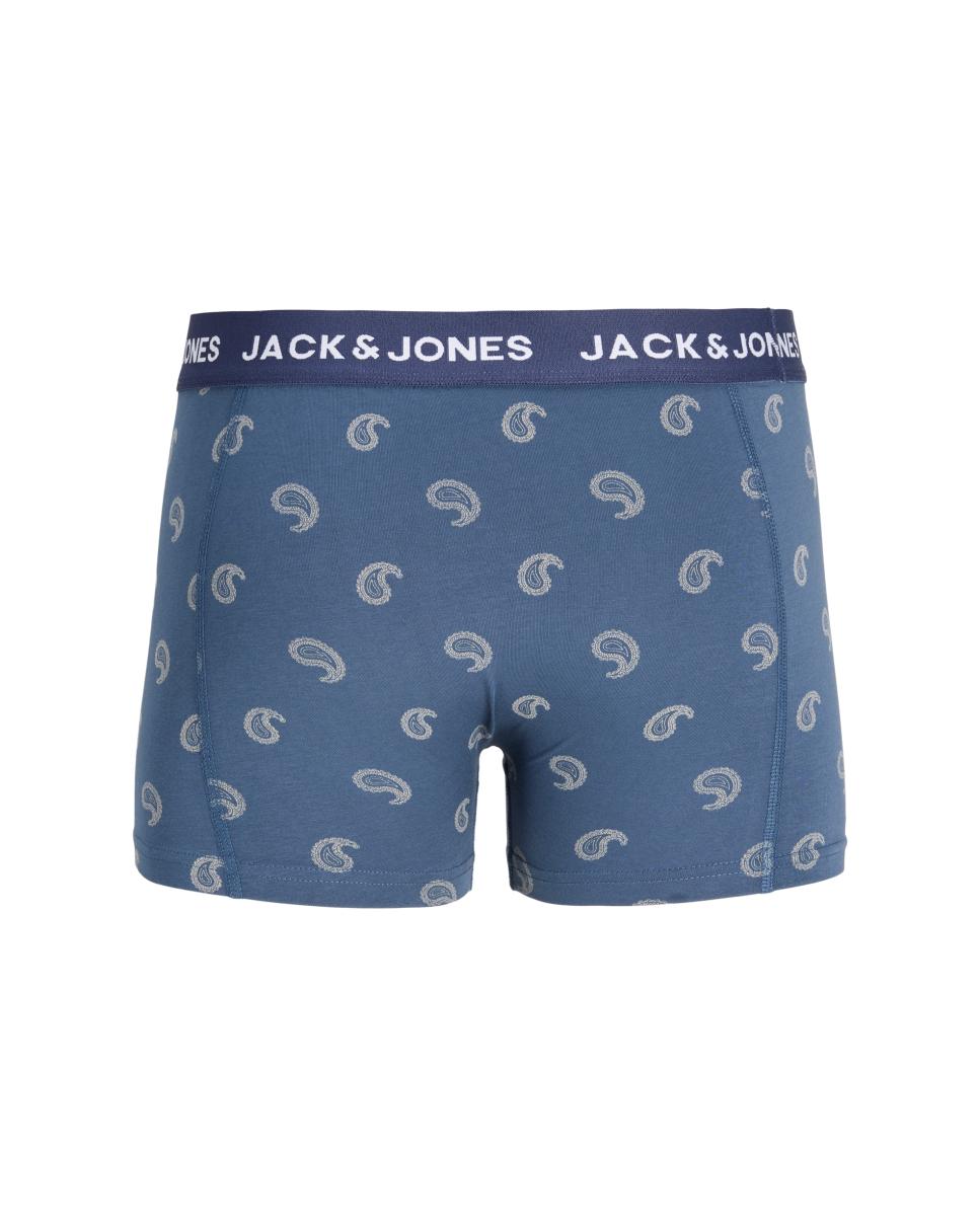 Pack de 3 Boxers de Malha com Cintura Elástica para Homem Multicolor-8
