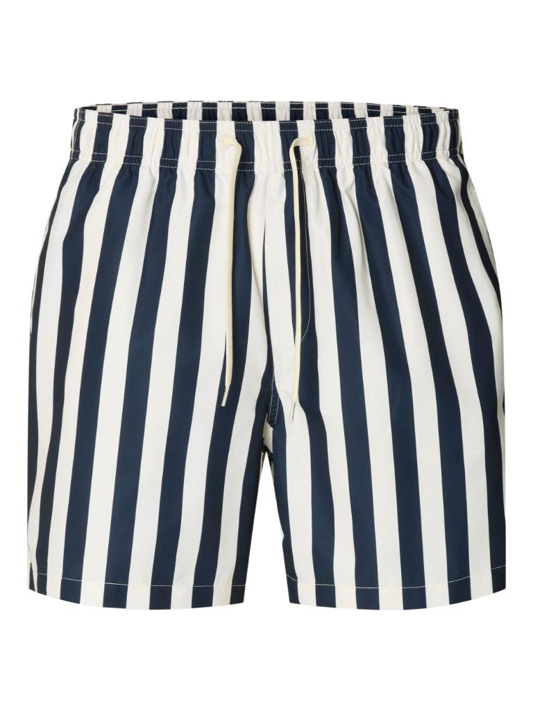 Bañador de hombre tipo bermuda - Selected - Azul Azul-5