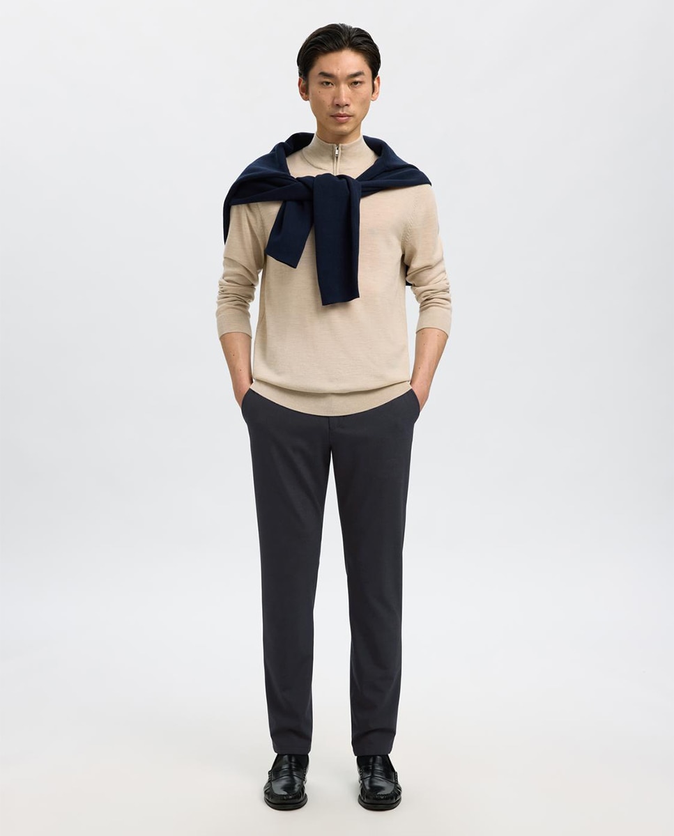 Selected - Pantalón semivestir de hombre.