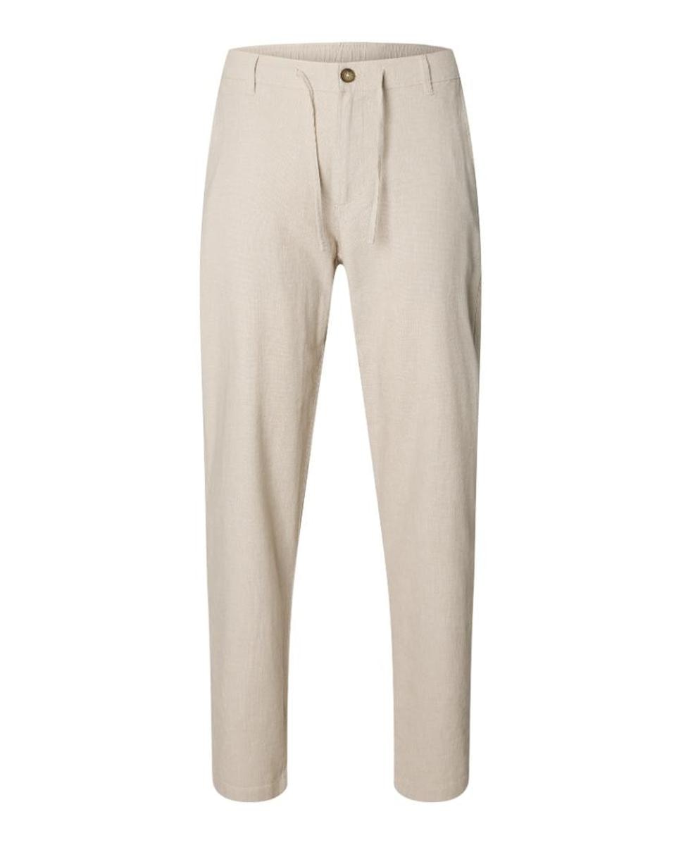 Imagem 0 de Calças Desportivas Slim Fit de Linho