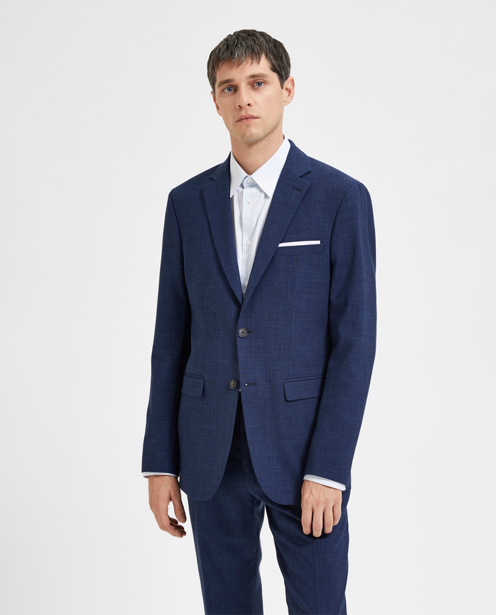 Chaqueta de traje de hombre slim fit - Selected - Azul marino Azul marino-1