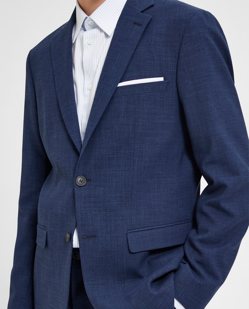 Chaqueta de traje de hombre slim fit - Selected - Azul marino Azul marino-3
