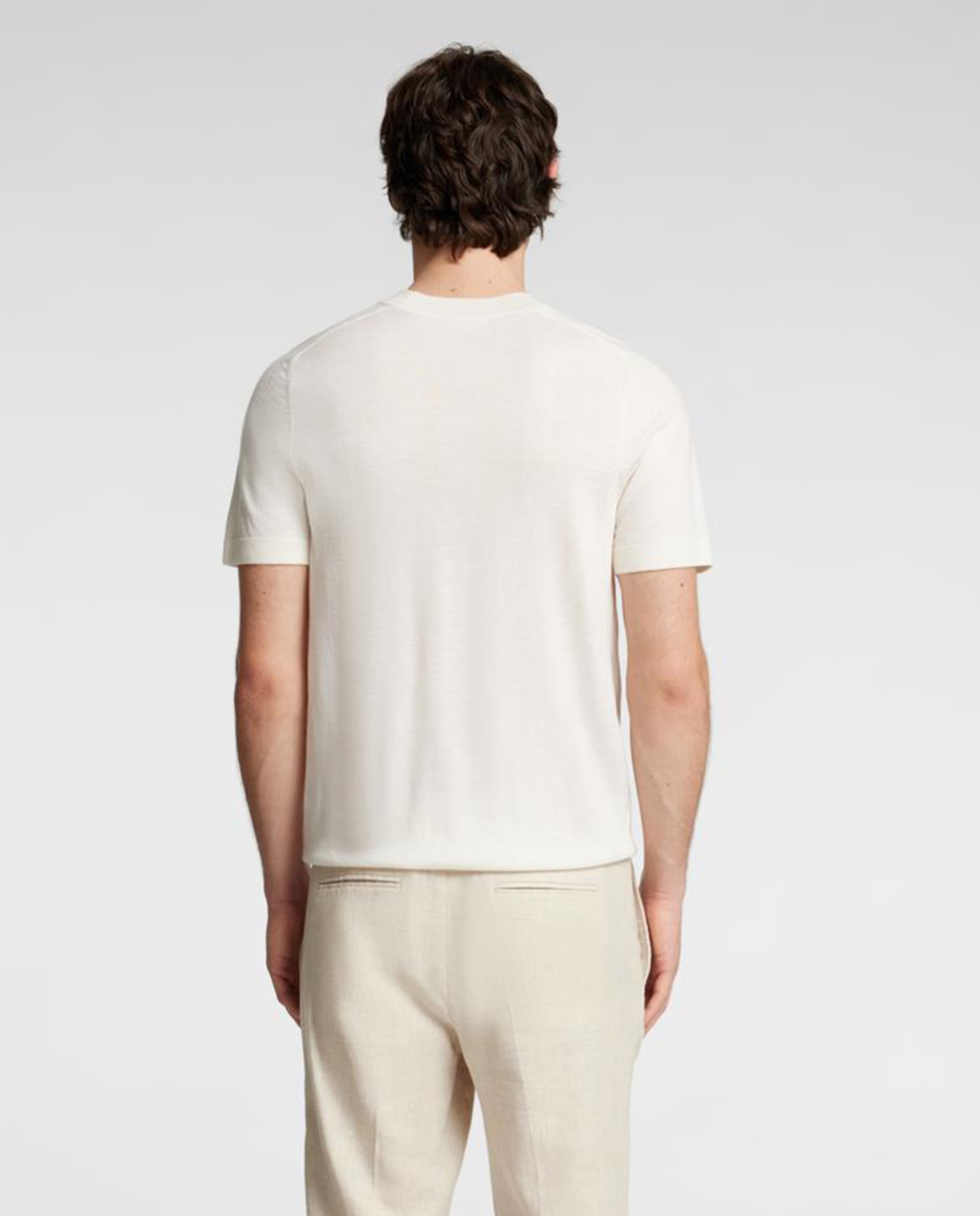 Pantalón de hombre de traje - Selected - Beige Beige-2