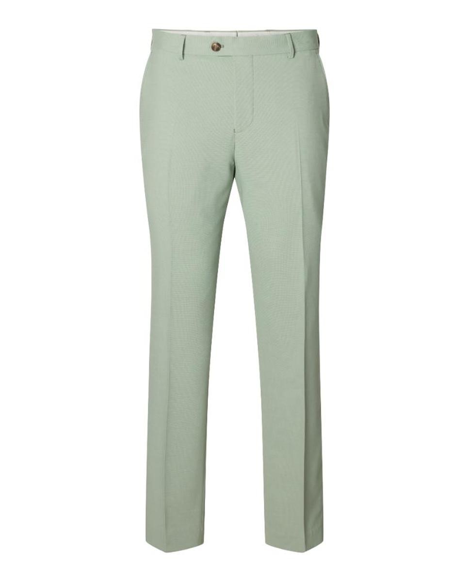 Imagem 0 de Calças de Fato Slim Fit Lisas