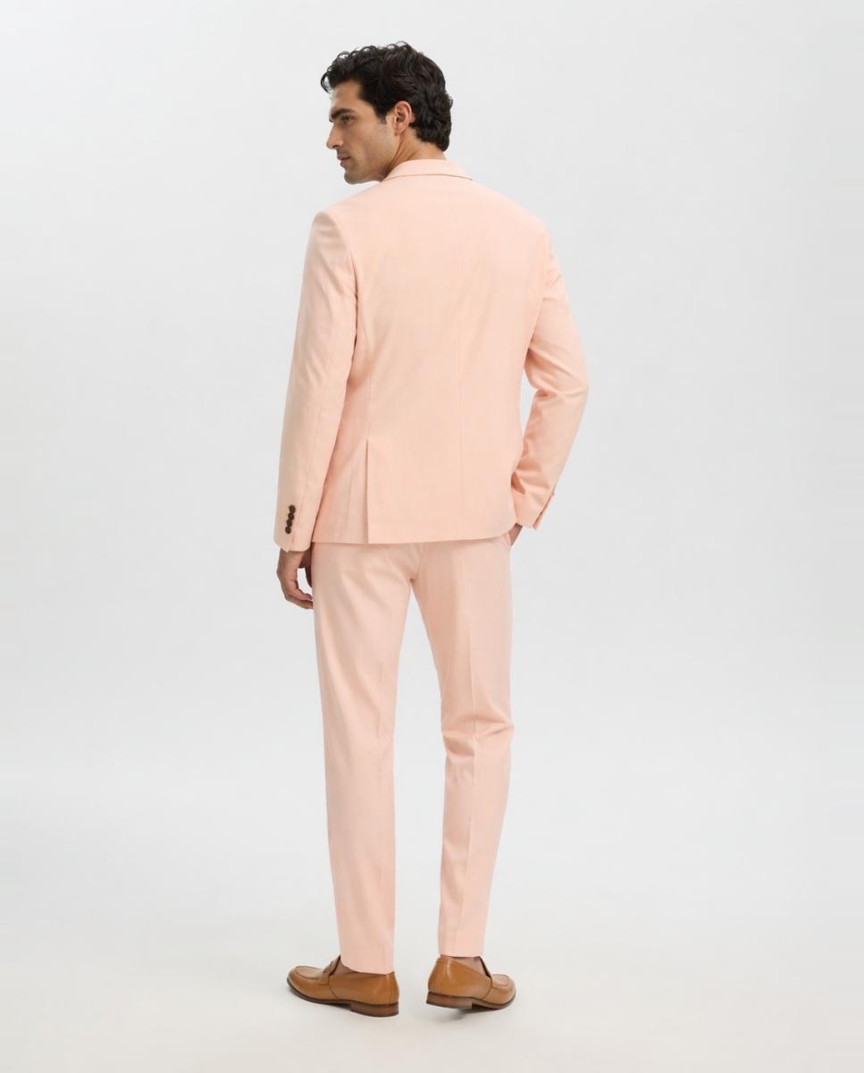 Fato Slim Fit Rosa-2