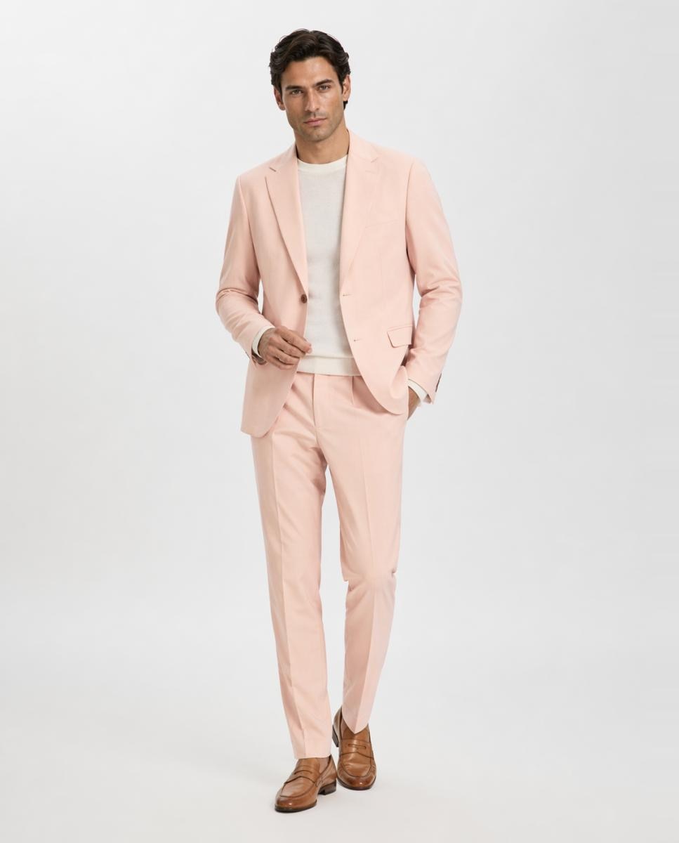 Fato Slim Fit Rosa-5
