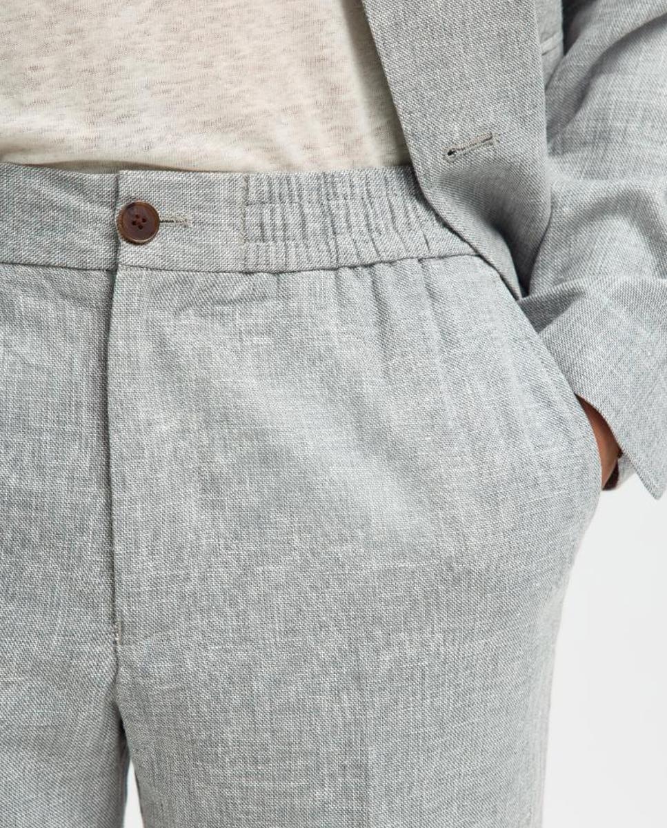 Fato Regular Fit Verde-claro-3