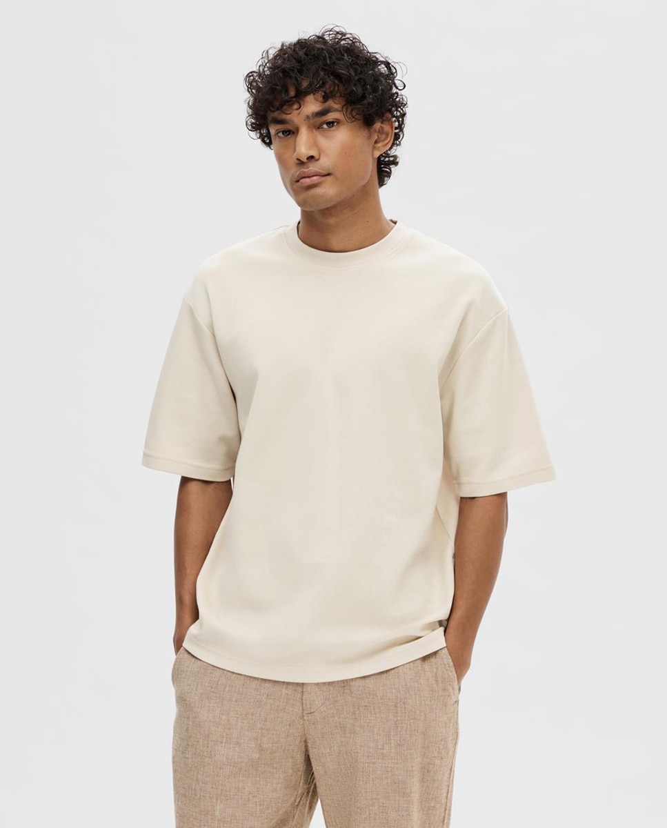 Selected - Camiseta de hombre manga corta.