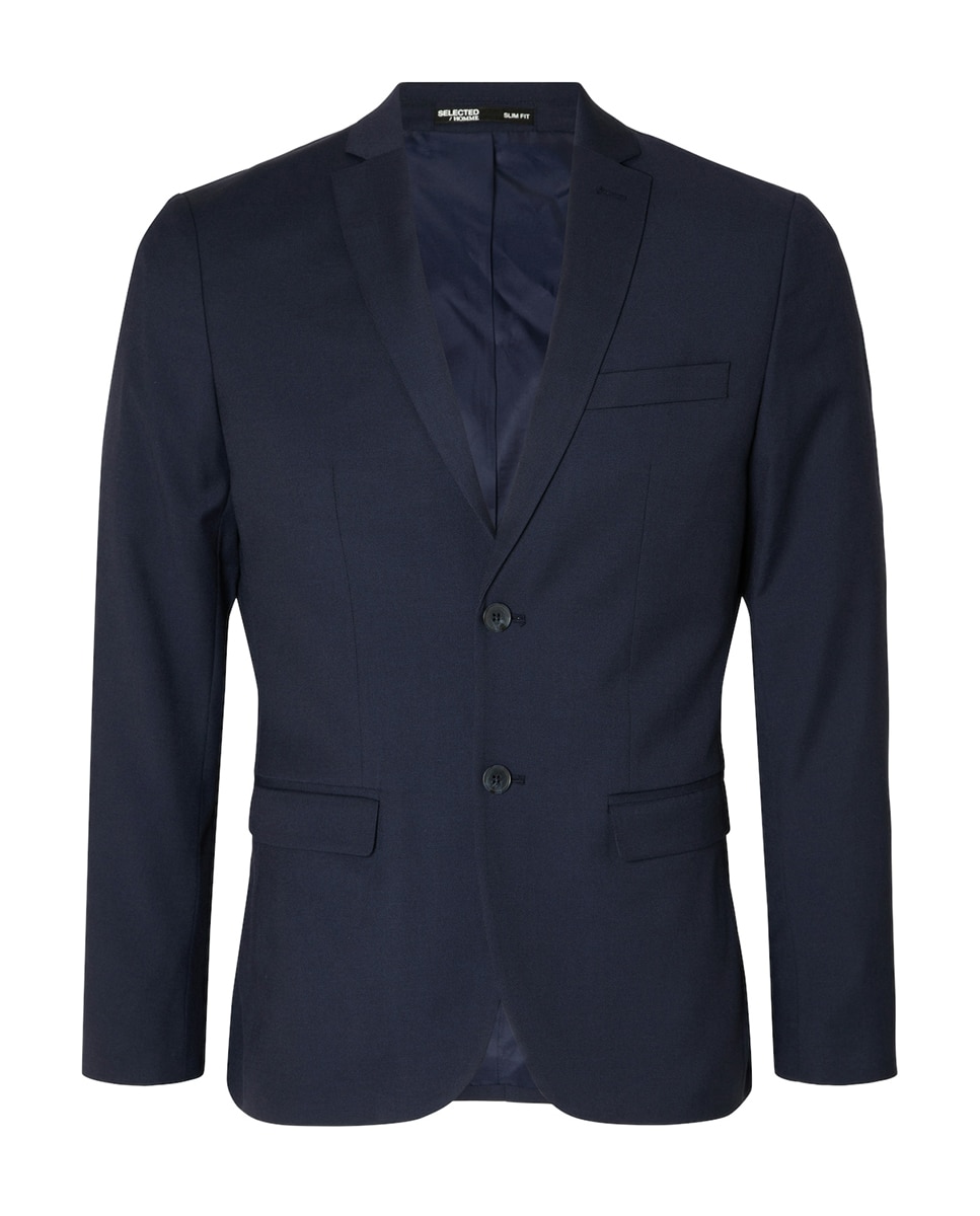 Chaqueta de hombre de traje Slim Fit - Selected - Azul marino Azul marino-5
