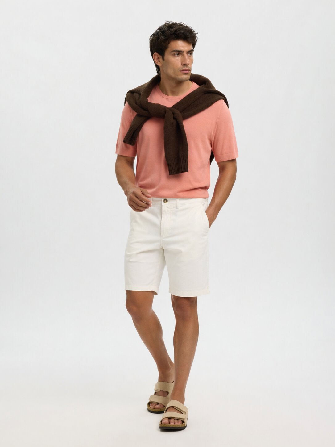 Imagem 0 de Calções Chino Slim Fit