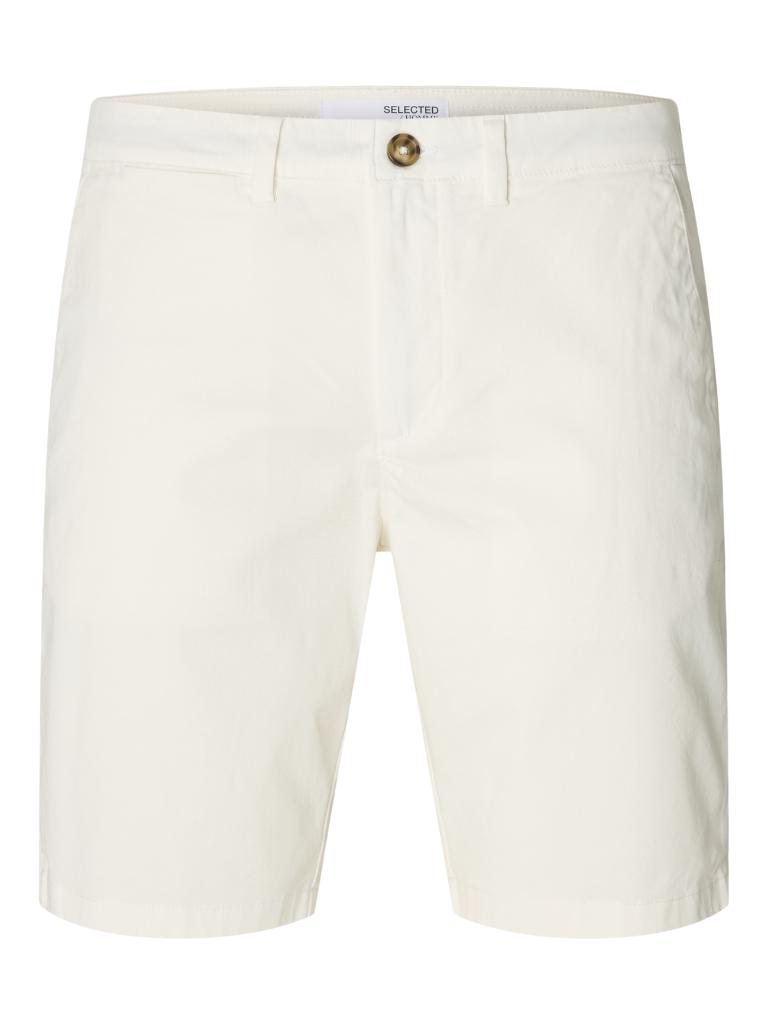 Calções Chino Slim Fit Branco-5