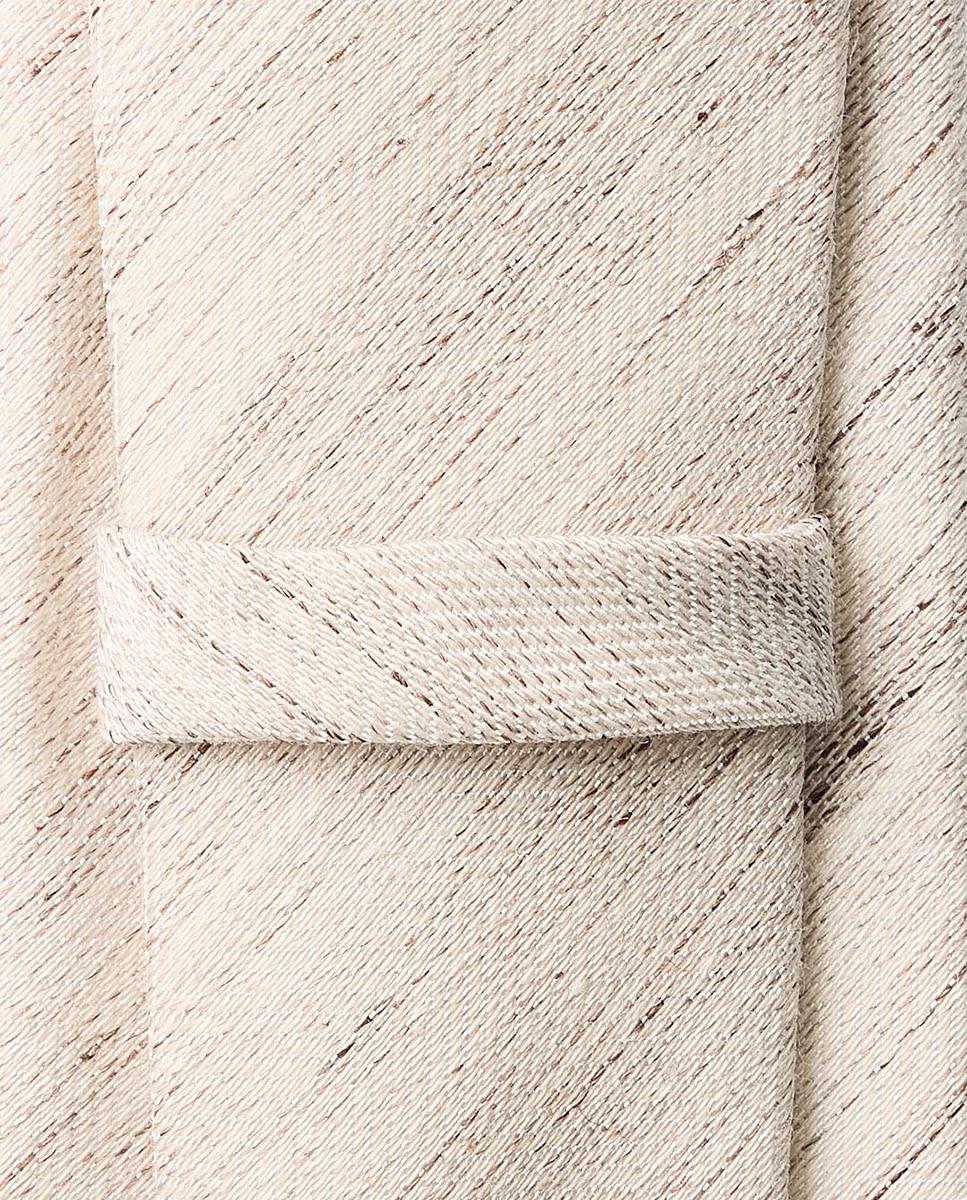 Imagen 3 de Corbata de hombre estampada - Selected - Beige Beige