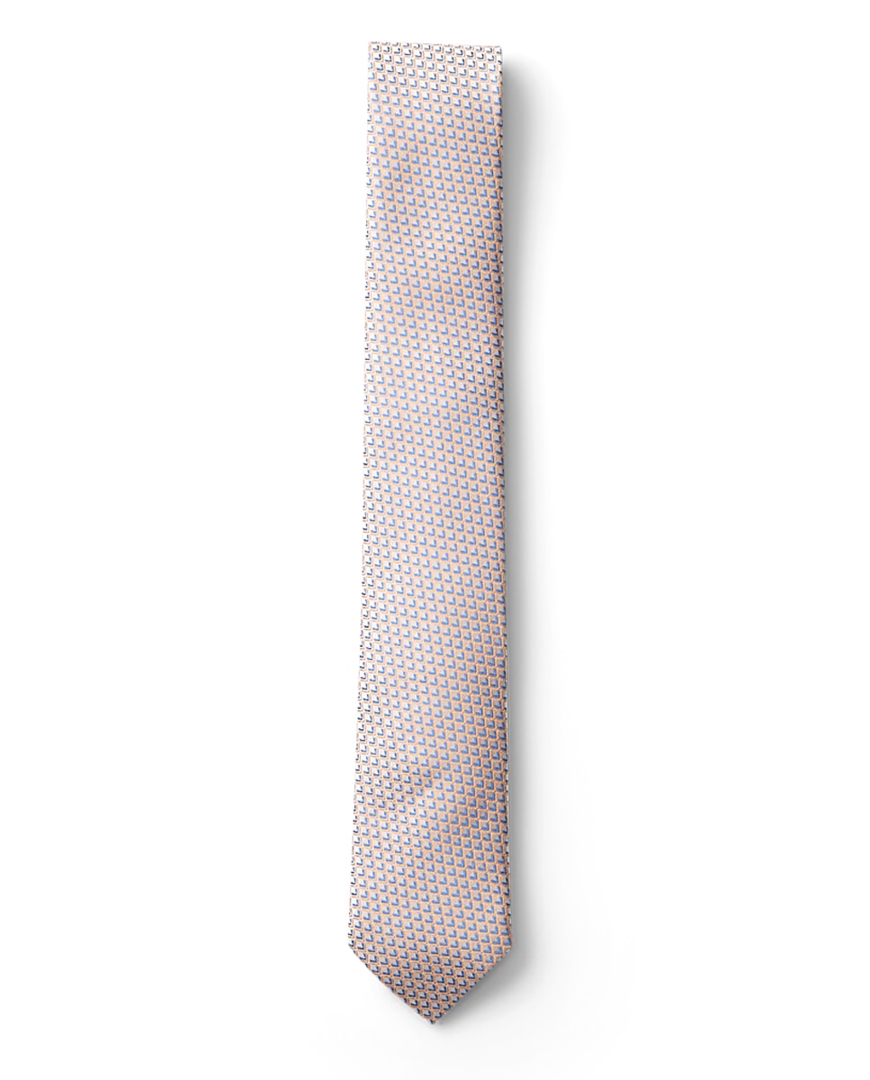Imagen 1 de Corbata de hombre estampada - Selected - Beige Beige