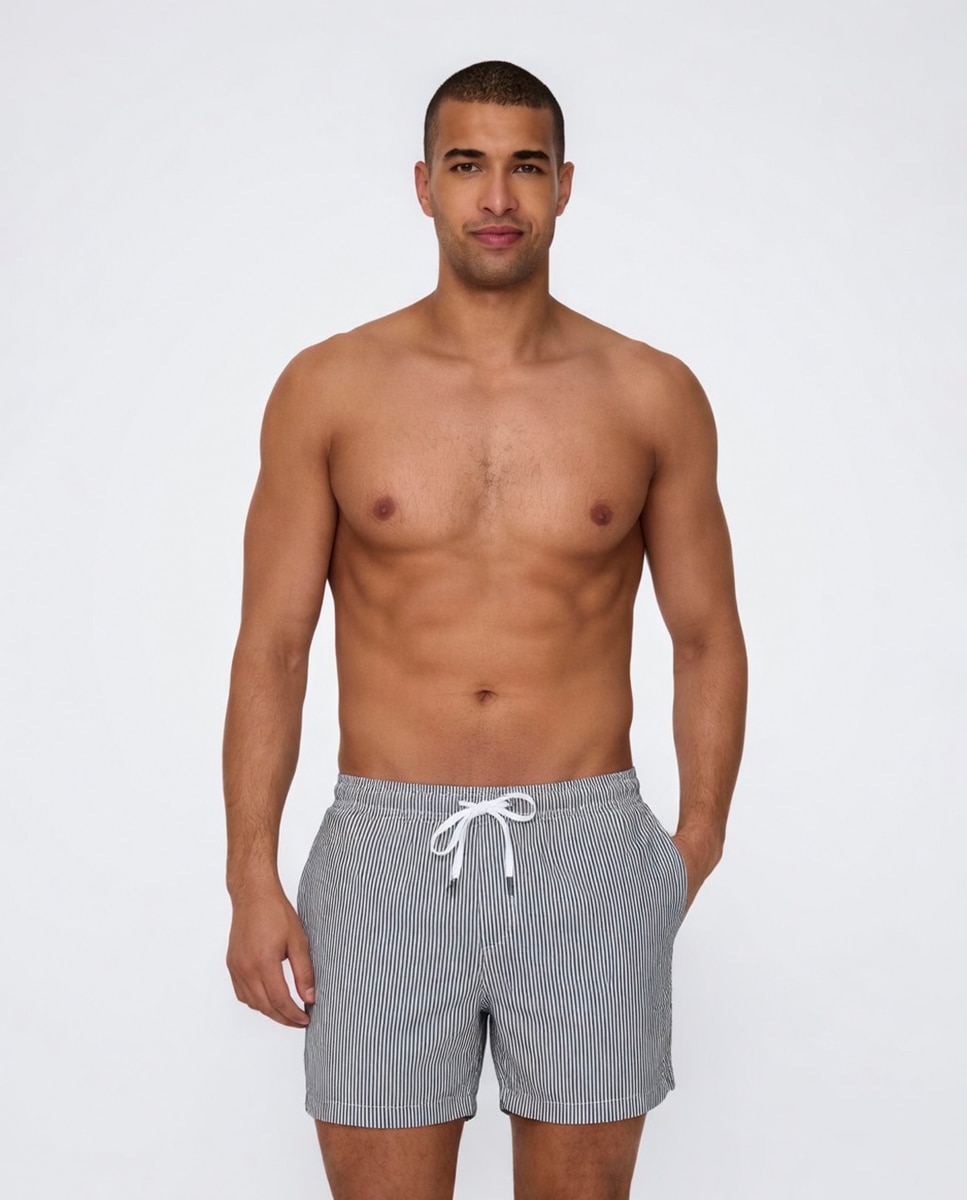 Bañador bermuda de hombre regular fit - Only & Sons - Verde Verde-1