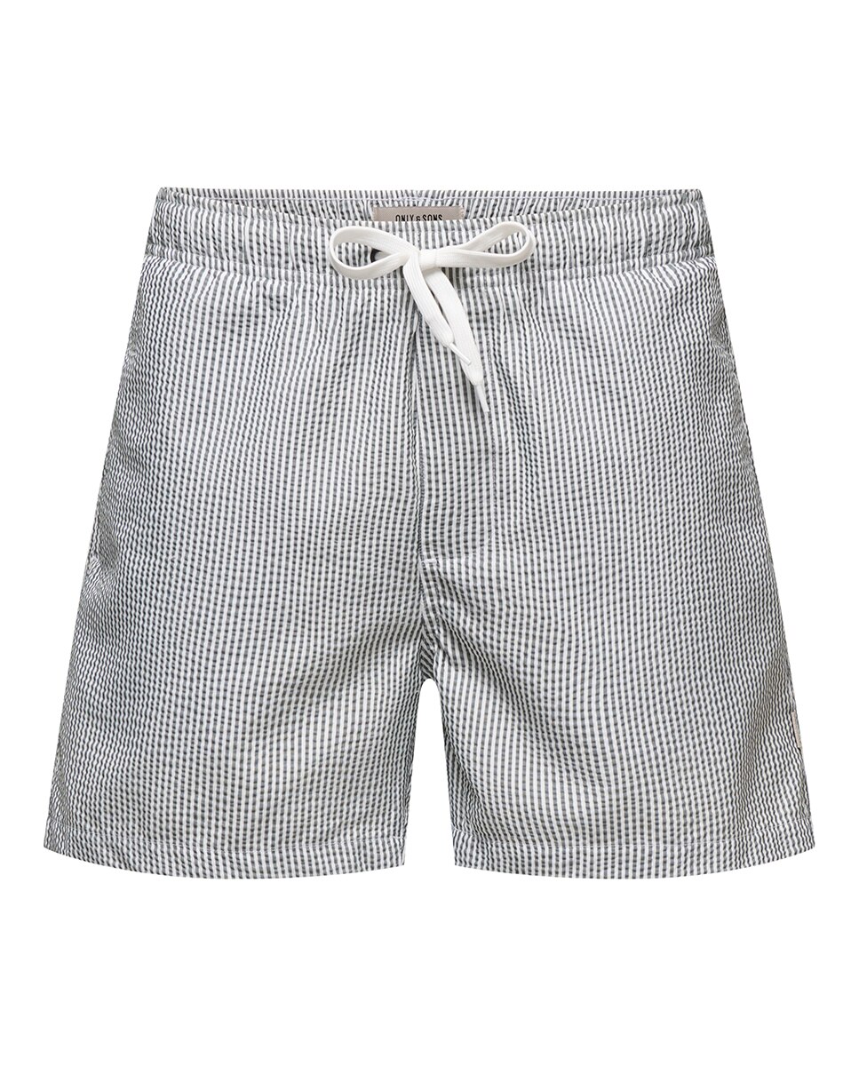 Bañador bermuda de hombre regular fit - Only & Sons - Verde Verde-3