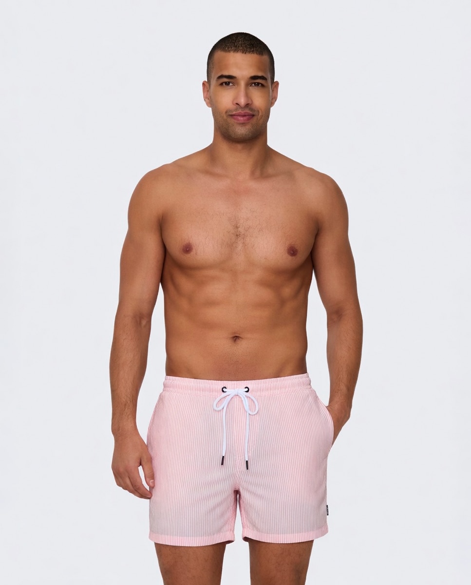 Imagem 0 de Calções de Banho Regular Fit