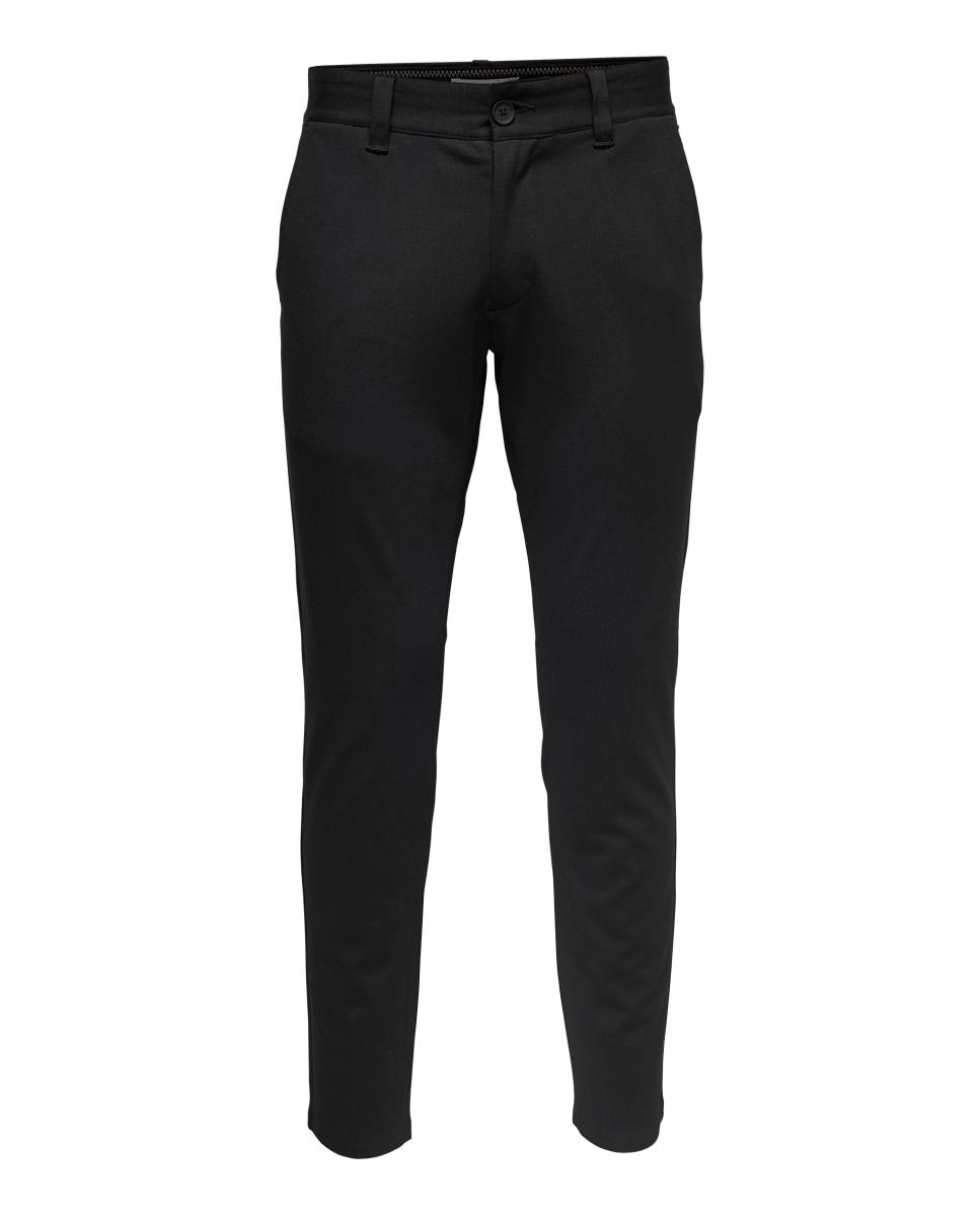 Pantalón de vestir de hombre slim - Only & Sons - Negro Negro-5