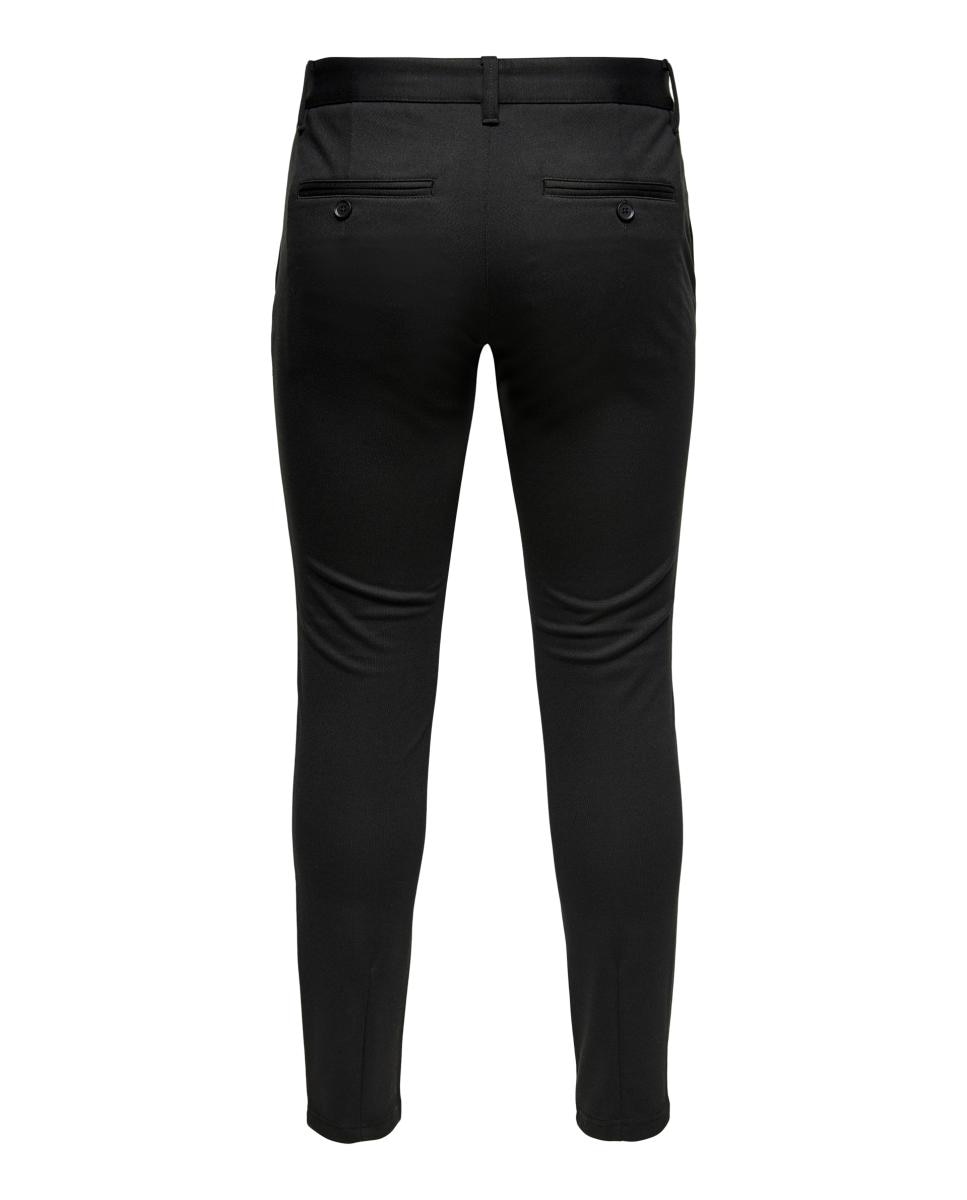 Pantalón de vestir de hombre slim - Only & Sons - Negro Negro-6