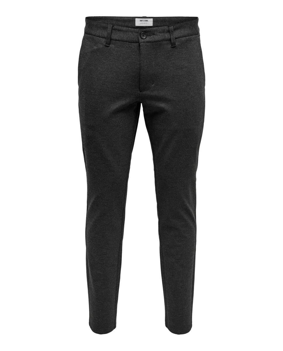 Pantalón de vestir de hombre slim - Only & Sons - Gris oscuro Gris oscuro-5