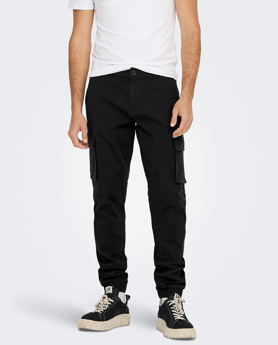 Only & Sons - Pantalón cargo de hombre.