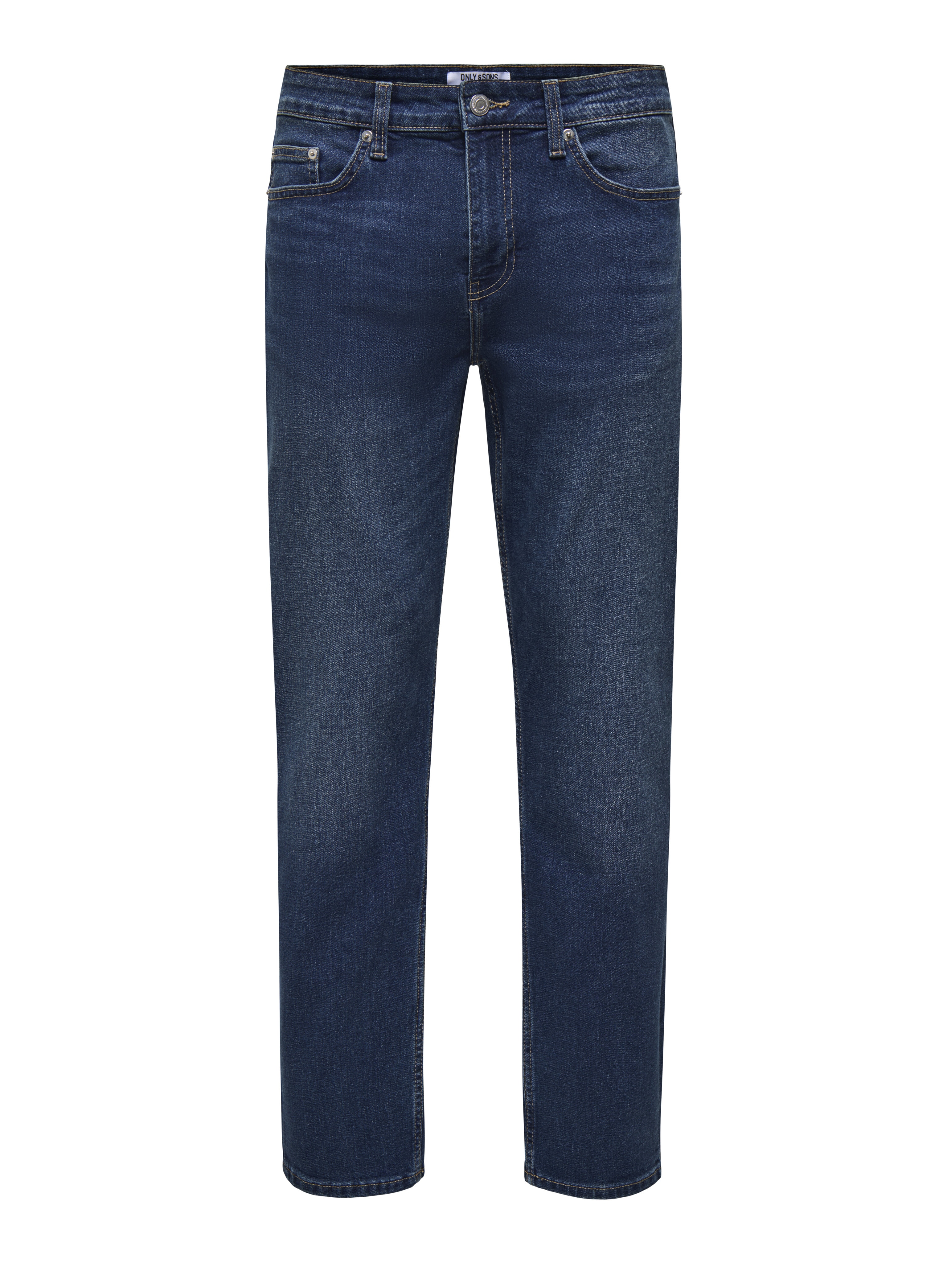 Pantalón vaquero de hombre regular fit - Only & Sons - Azul Azul-7