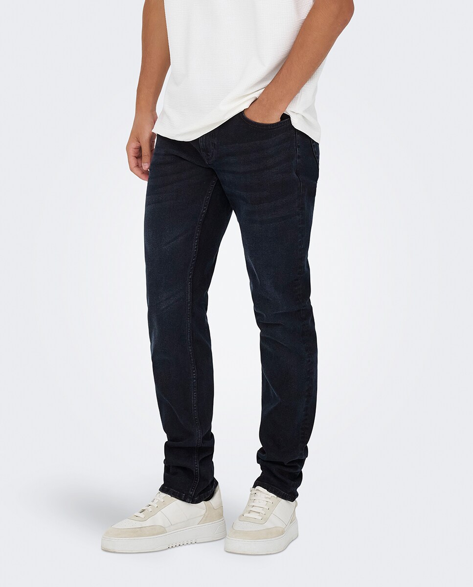 Jeans Slim Fit Azul-2