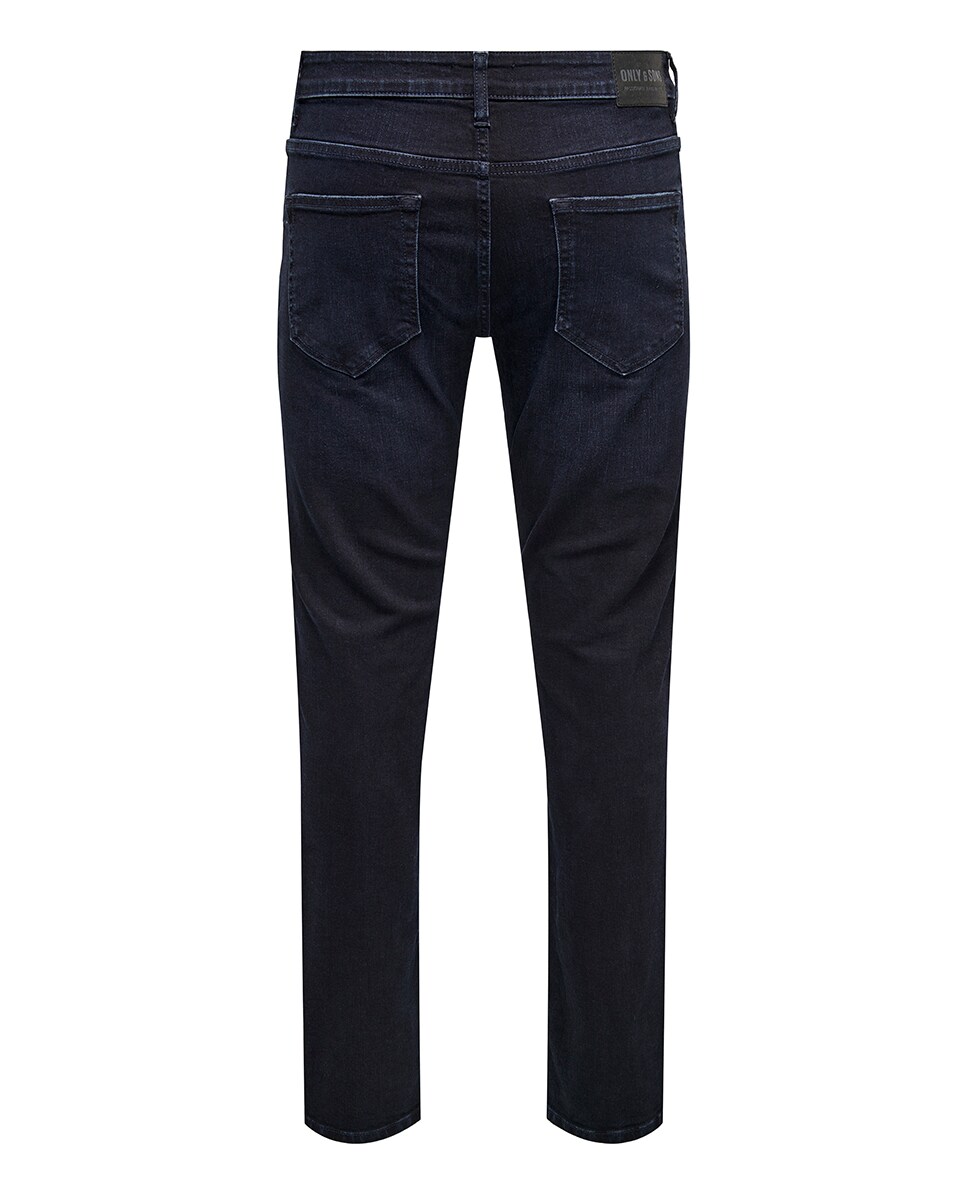 Jeans Slim Fit Azul-7