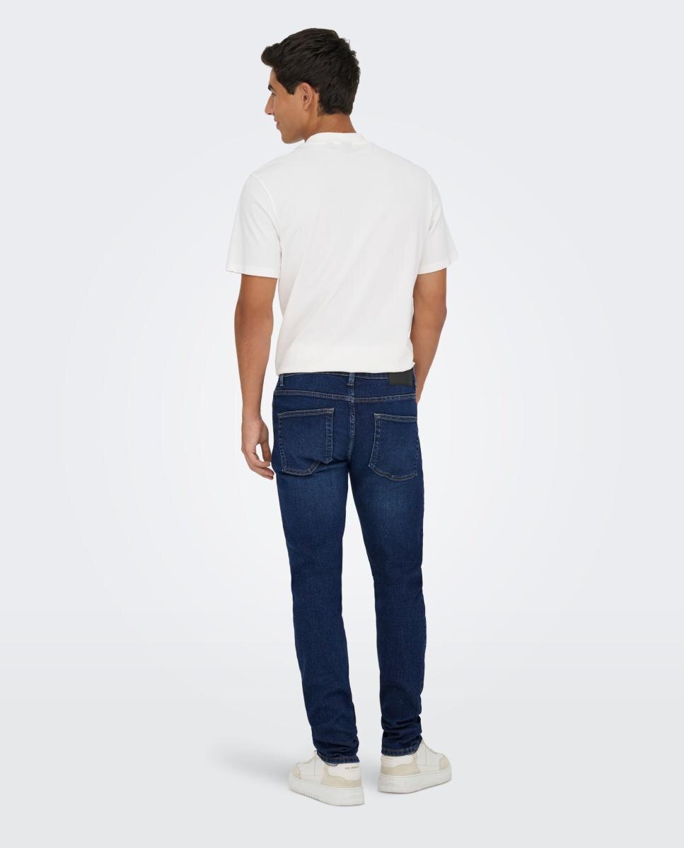 Imagen 3 de Pantalón vaquero de hombre slim fit. - Only & Sons - Azul Azul