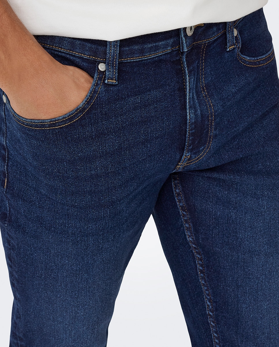 Imagen 5 de Pantalón vaquero de hombre slim fit. - Only & Sons - Azul Azul