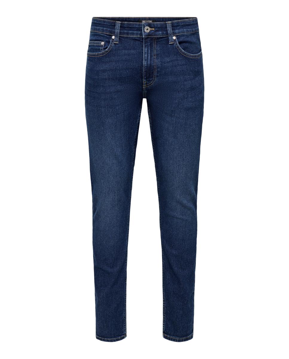 Imagen 6 de Pantalón vaquero de hombre slim fit. - Only & Sons - Azul Azul
