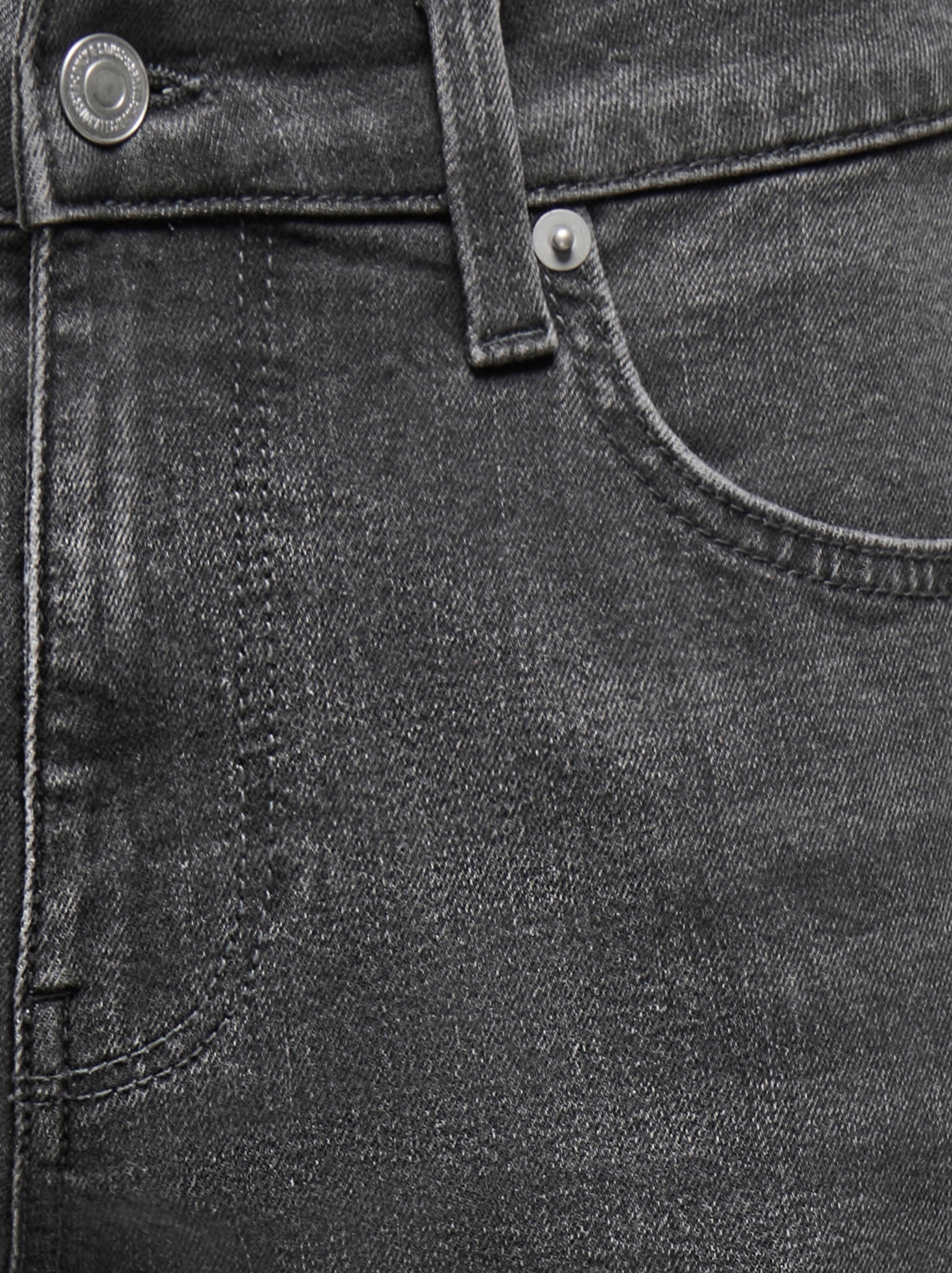 Pantalón vaquero de hombre regular fit - Only & Sons - Gris oscuro Gris oscuro-6