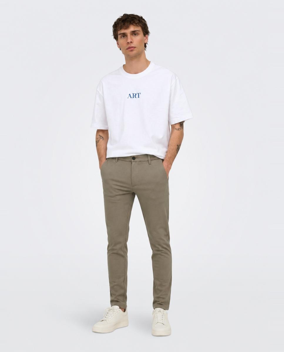 Imagem 0 de Calças Formais Slim Fit.